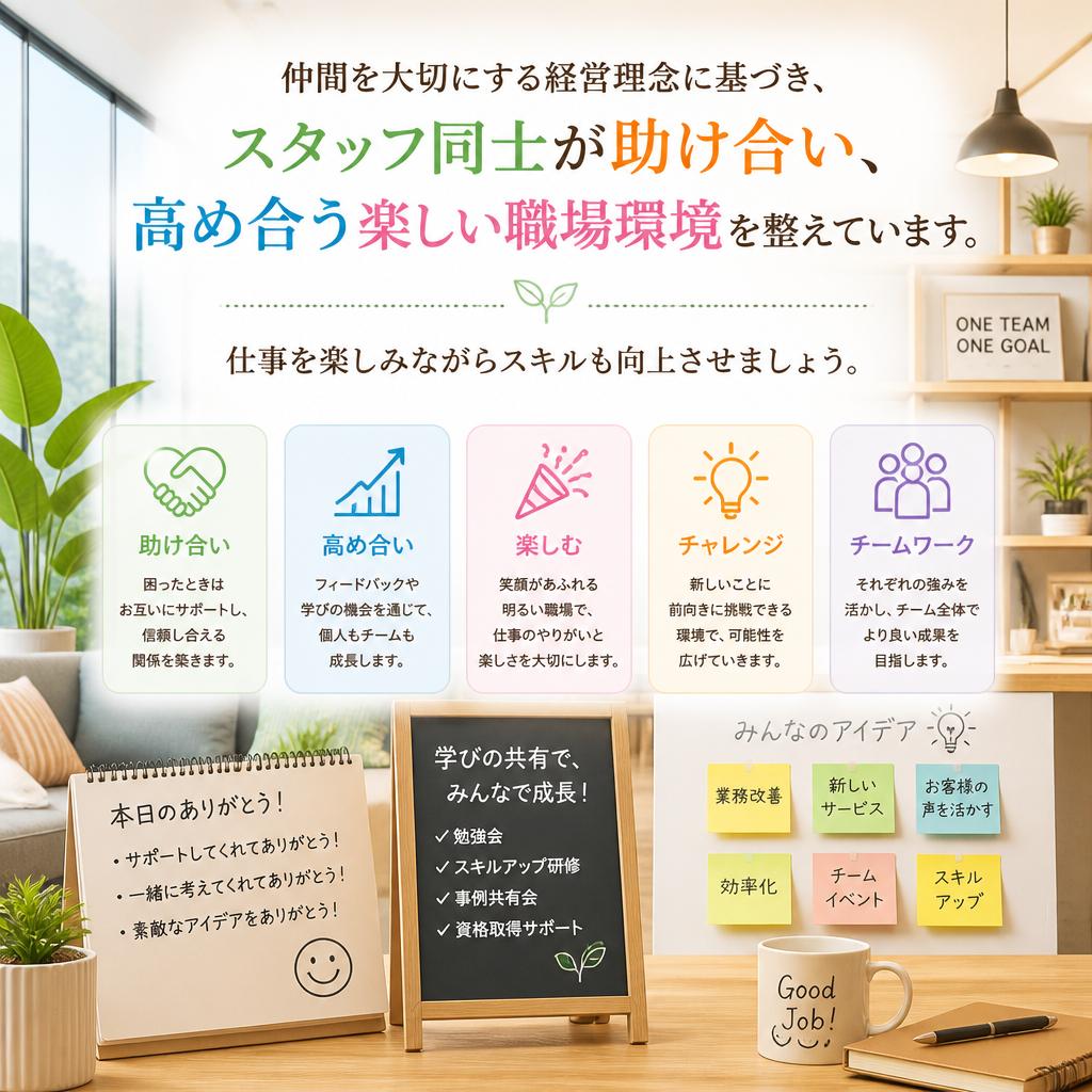 楽しい職場環境