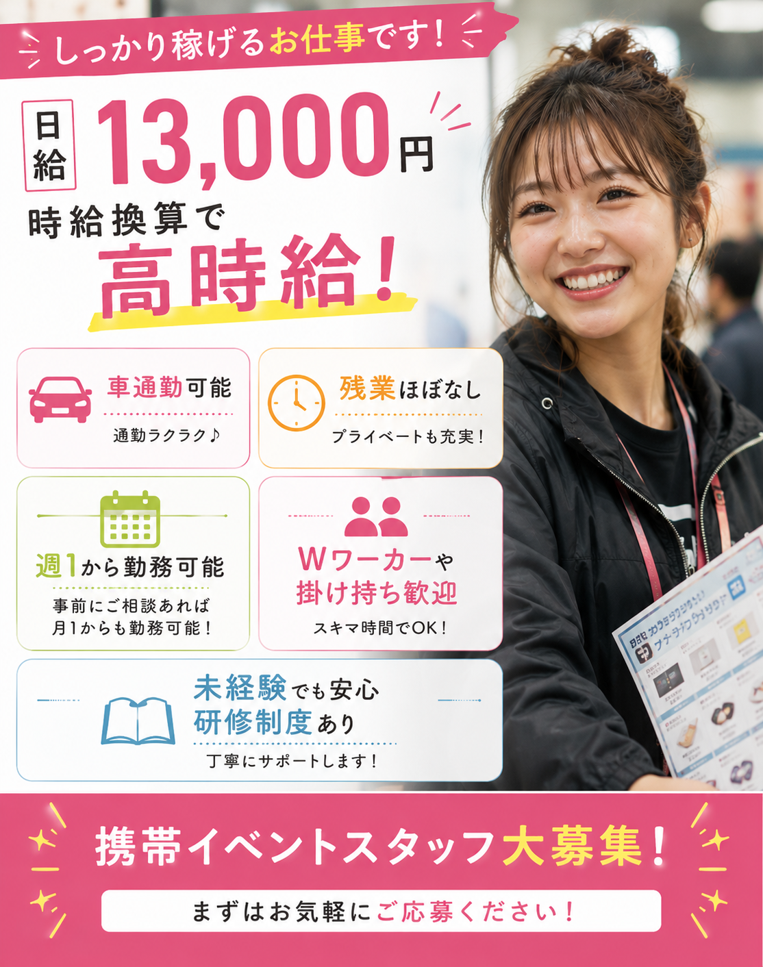 自分のペースで働く